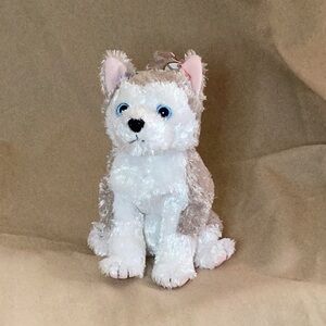 Ty Beanie Babies Juneau the husky dog